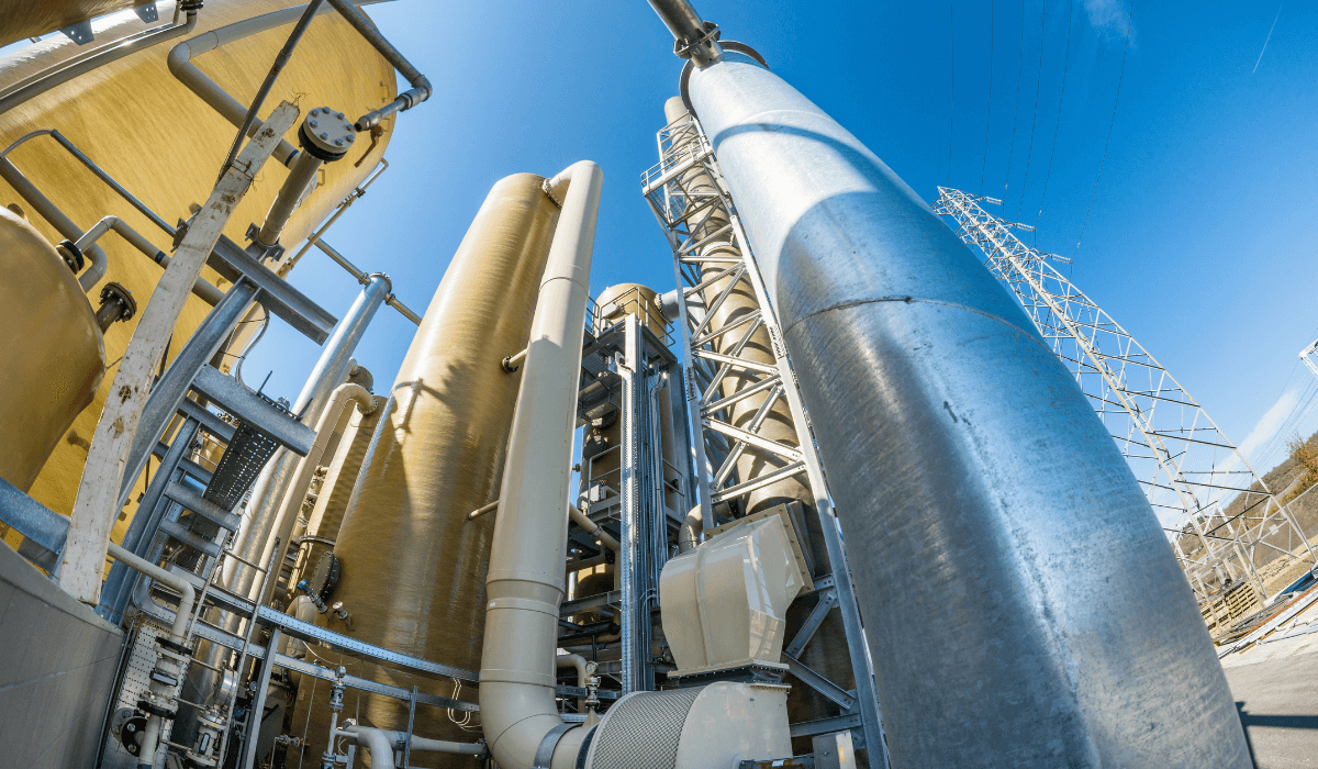 .5 camera view of an industrial plant